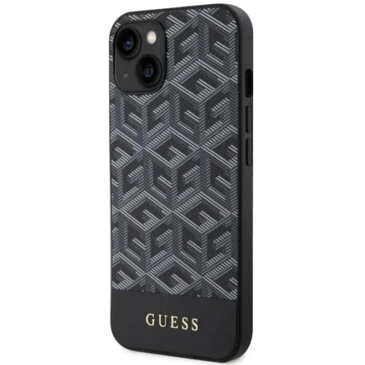 Guess GUHMP14MHGCFSEK iPhone 14 Plus 6.7" fekete/fekete keménytok G Cube Stripes MagSafe tok - 2