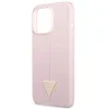 Guess GUHCP13XSLTGU iPhone 13 Pro Max 6.7" lila/lila keménytok Silicone Triangle tok - 6