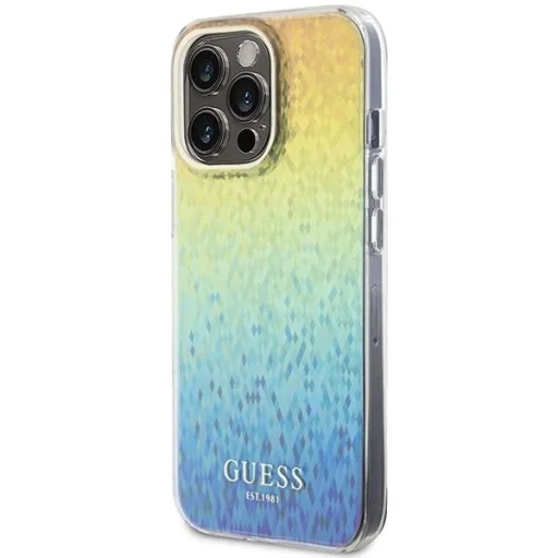Guess IML Faceted Mirror Disco Iridescent tok iPhone 15 Pro Max - többszínű - 2