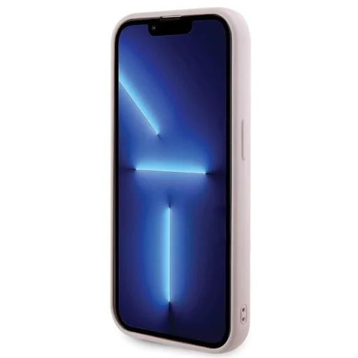 Guess Steppelt Fém Logós tok iPhone 15 Pro Max - rózsaszín - 5