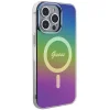 Guess IML Iridescent MagSafe tok iPhone 15 Pro-hoz - fekete thumbnail