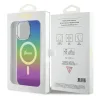 Guess IML Iridescent MagSafe tok iPhone 15 Pro-hoz - fekete thumbnail