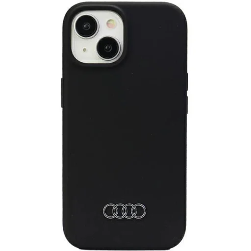  iPhone 15 Fekete Audi szilikon tok - 1