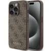 Guess 4G Metal Gold Logo tok iPhone 15 Pro - barna thumbnail