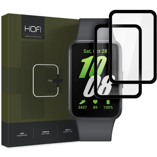 Hofi Hybrid Pro+ 2-db Hybrid üvegfólia Galaxy Fit 3 Fekete - 1