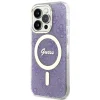 Guess GUHMP14LH4STU iPhone 14 Pro 6.1" lila/lila kemény tok 4G MagSafe thumbnail