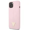 Guess GUHCP13SSLTGU iPhone 13 mini 5.4" lila/lila kemény tok Silicone Triangle tok thumbnail