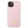 Guess GUHCP13SSLTGU iPhone 13 mini 5.4" lila/lila kemény tok Silicone Triangle tok thumbnail