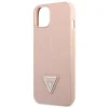 Guess GUHCP13SPSATLP iPhone 13 mini 5.4" pink/pink tok SaffianoTriangle Logo thumbnail