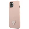 Guess GUHCP13SPSATLP iPhone 13 mini 5.4" pink/pink tok SaffianoTriangle Logo thumbnail