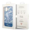 Guess GUHCP14MHGPLHB iPhone 14 Plus 6.7" Blauw hardcase Porcelain Collection tok - 2