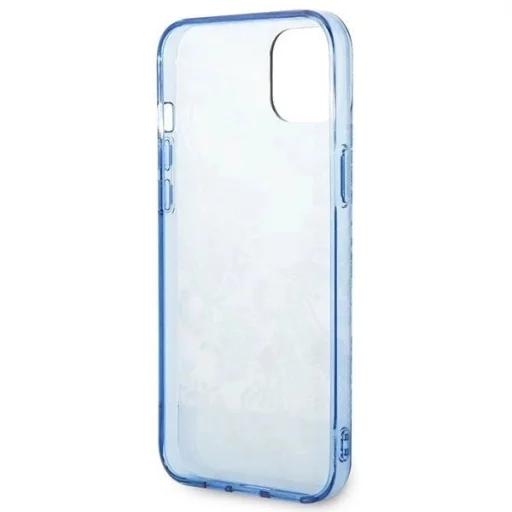Guess GUHCP14MHGPLHB iPhone 14 Plus 6.7" Blauw hardcase Porcelain Collection tok - 7