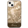 Guess GUHCP14MHGPLHC iPhone 14 Plus 6.7" okkersárga Porcelain Collection tok - 3