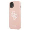 Guess GUHCP13SLS4GWPI iPhone 13 mini 5.4" rózsaszín/rozsaszin tok hard case Silicone 4G Logo thumbnail
