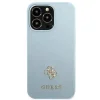 Guess Saffiano 4G Small Metal Logo tok iPhone 13 Pro Max-hoz - kék thumbnail