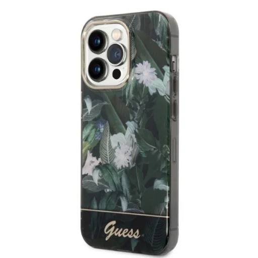 Guess Jungle Collection tok iPhone 14 Pro Max - zöld - 3