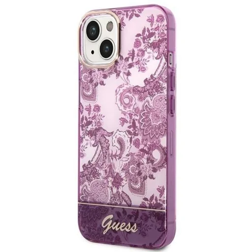 Guess GUHCP14MHGPLHF iPhone 14 Plus 6.7" fukszia hardcase Porcelain Collection tok - 2