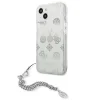 Guess GUHCP13SKPESI iPhone 13 mini 5.4" ezüst/ezüst telefontok Peony Chain Collection tok thumbnail