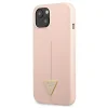 Guess GUHCP13SSLTGP iPhone 13 mini 5.4" pink/pink hardcase Silicone Triangle tok thumbnail