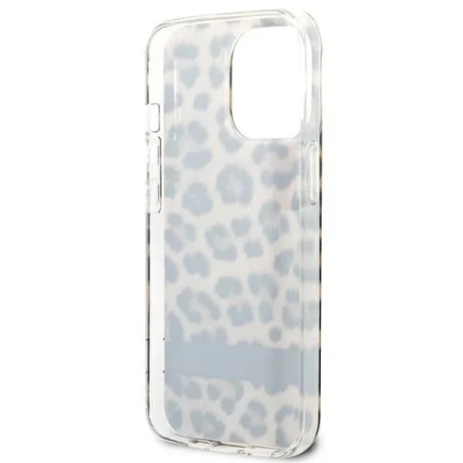 Guess GUHCP13LHSLEOW iPhone 13 Pro / 13 6.1" barna/barna kemény tok Leopard - 7