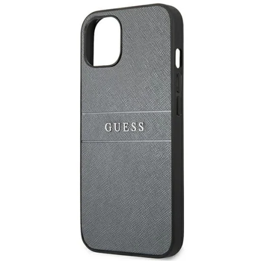 Guess GUHCP13SPSASBGR iPhone 13 mini 5.4" szürke/szürke Saffiano tok - 6