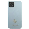 Guess Saffiano 4G Small Metal Logo tok iPhone 13 mini - kék thumbnail