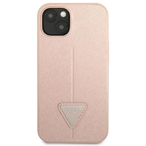 Guess GUHCP14MPSATLP iPhone 14 Plus 6,7 "pink / pink hardcase SaffianoTriangle Logo tok - 2