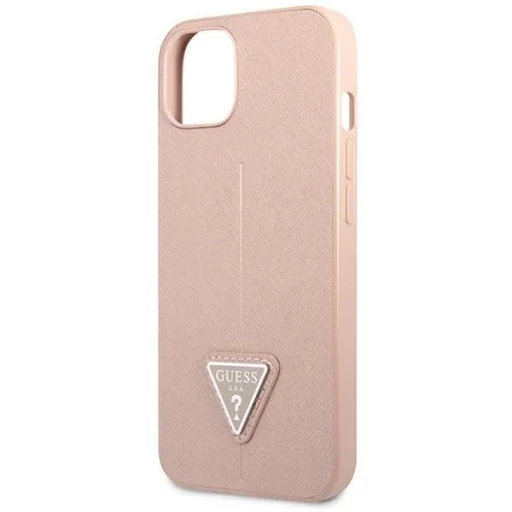Guess GUHCP14MPSATLP iPhone 14 Plus 6,7 "pink / pink hardcase SaffianoTriangle Logo tok - 6