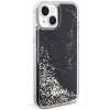 Guess Liquid Glitter Marble tok iPhone 14 - fekete thumbnail