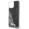 Guess Liquid Glitter Marble tok iPhone 14 - fekete thumbnail