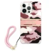 Guess GUHCP13XKCABPI iPhone 13 Pro Max 6.7" pink/pink merev tok Camo Strap Collection - 3