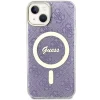 Guess GUHMP14MH4STU iPhone 14 Plus 6.7" lila/lila keménytok 4G MagSafe tok - 3