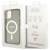 Guess Glitter Gold MagSafe tok iPhone 14 - fekete thumbnail