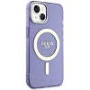Guess Glitter Gold MagSafe tok iPhone 14 - lila thumbnail