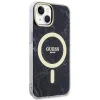 Guess GUHMP14MPCUMAK iPhone 14 Plus 6.7" fekete/fekete kemény tok Marble MagSafe tok - 4