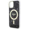 Guess GUHMP14MPCUMAK iPhone 14 Plus 6.7" fekete/fekete kemény tok Marble MagSafe tok - 6