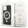 Guess GUHMP14MPCUMAK iPhone 14 Plus 6.7" fekete/fekete kemény tok Marble MagSafe tok - 8