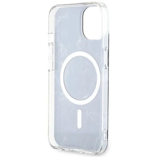 Guess GUHMP14SPCUMAK iPhone 14 6.1" fekete/fekete kemény tok Marble MagSafe - 7