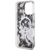Guess GUHMP14XHCFWSK iPhone 14 Pro Max 6.7" fekete/fekete kemény tok Flower MagSafe - 7