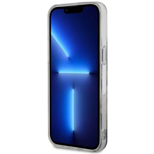 Guess GUHMP14XHCFWSK iPhone 14 Pro Max 6.7" fekete/fekete kemény tok Flower MagSafe - 5