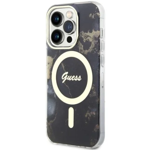 Guess Golden Marble MagSafe iPhone 14 Pro Max tok, - 2