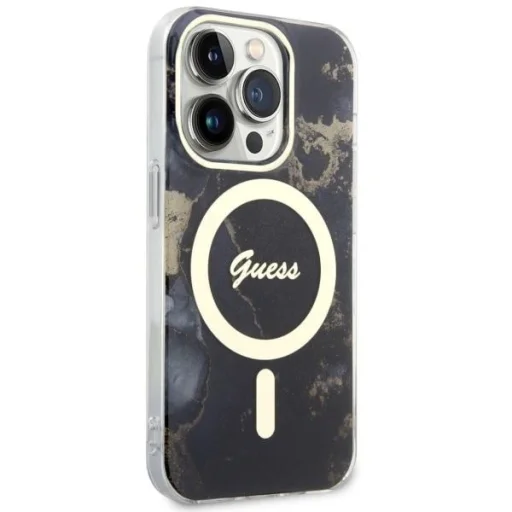 Guess Golden Marble MagSafe iPhone 14 Pro Max tok, - 4