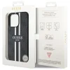 Guess GUHMP13LP4RPSK iPhone 13 Pro / 13 6.1” fekete/fekete kemény tok 4G Printed Stripes MagSafe tok - 8