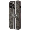 Guess GUHMP13LP4RPSW iPhone 13 Pro / 13 6.1" barna/barna telefontok 4G Printed Stripes MagSafe tok thumbnail