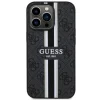 Guess GUHMP13XP4RPSK iPhone 13 Pro Max 6.7" fekete/fekete kemény tok 4G Printed Stripes MagSafe tok thumbnail