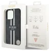 Guess GUHMP13XP4RPSK iPhone 13 Pro Max 6.7" fekete/fekete kemény tok 4G Printed Stripes MagSafe tok thumbnail