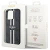 Guess GUHMP14LP4RPSK iPhone 14 Pro 6.1" fekete/fekete kemény tok 4G Printed Stripes MagSafe tok thumbnail