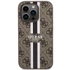 Guess GUHMP14LP4RPSW iPhone 14 Pro 6.1" barna/barna keménytok 4G Printed Stripes MagSafe tok thumbnail