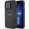 Guess GUHMP13LPSAHMCK tok iPhone 13 Pro / 13 - fekete Saffiano MagSafe - 1