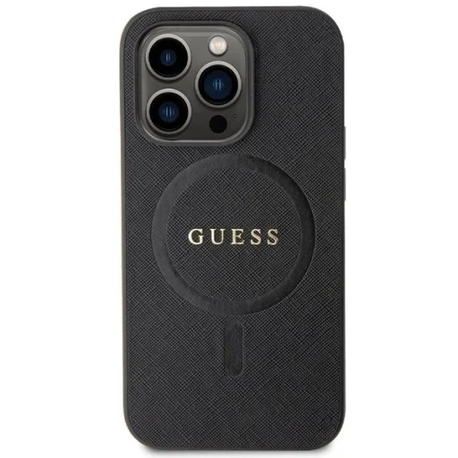 Guess GUHMP14LPSAHMCK tok tok iPhone 14 Pro - fekete Saffiano MagSafe - 3